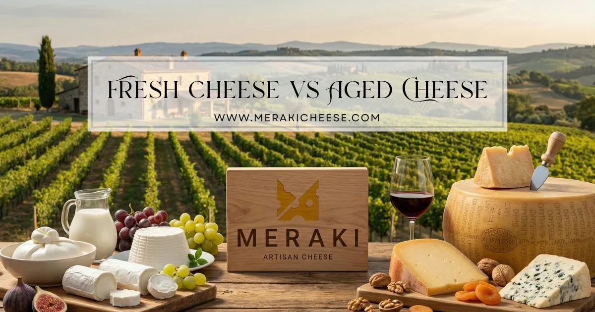 The Difference between Fresh & Aged Cheese